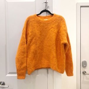 Vibrant Oversized Alpaca Sweater Size M